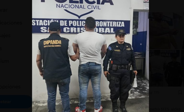 PNC apresa a supuesto pandillero salvadoreño y detalla cifra de capturas