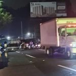 Tránsito está detenido en la Villalobos rumbo a la capital por accidente de tráiler