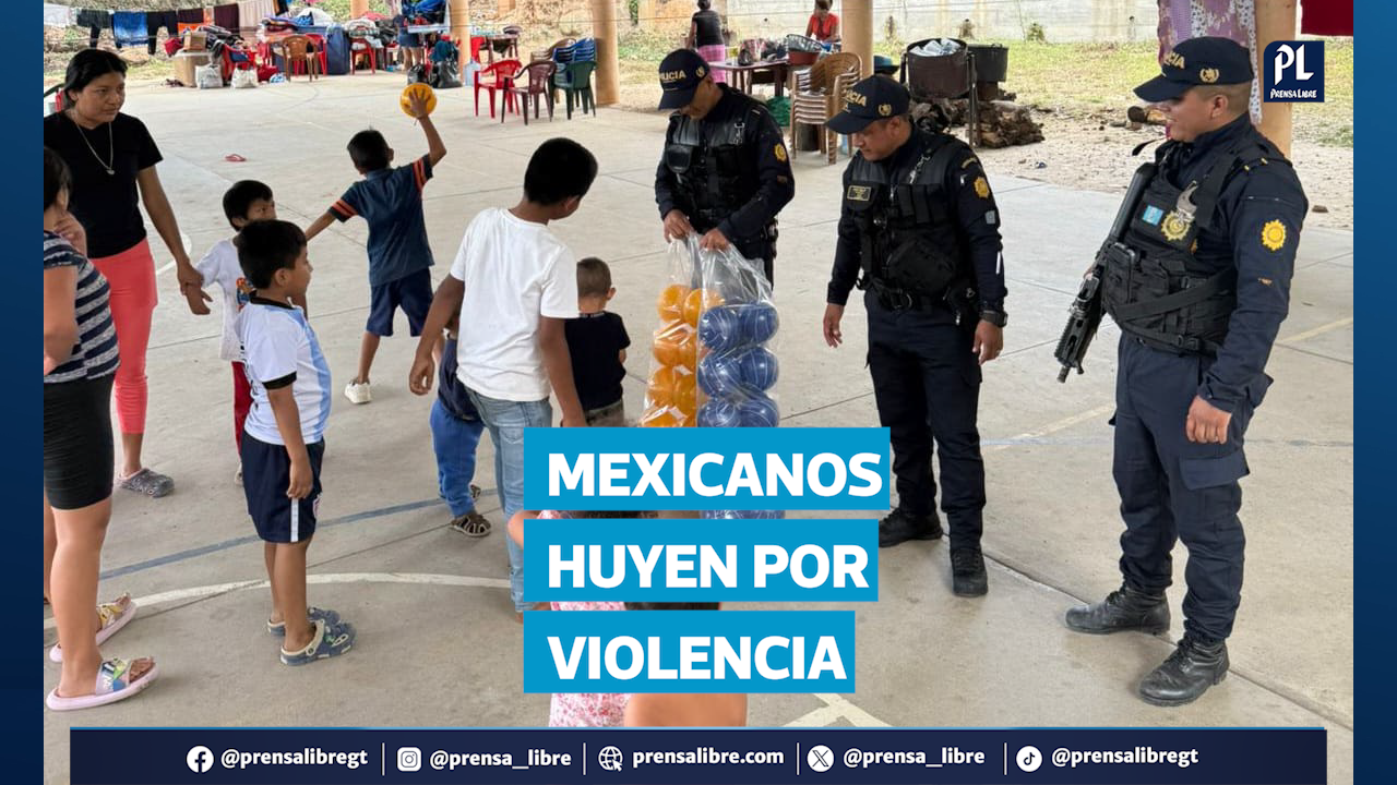 VIDEO | Mexicanos huyen de violencia en Chiapas y buscan refugio en Huehuetenango