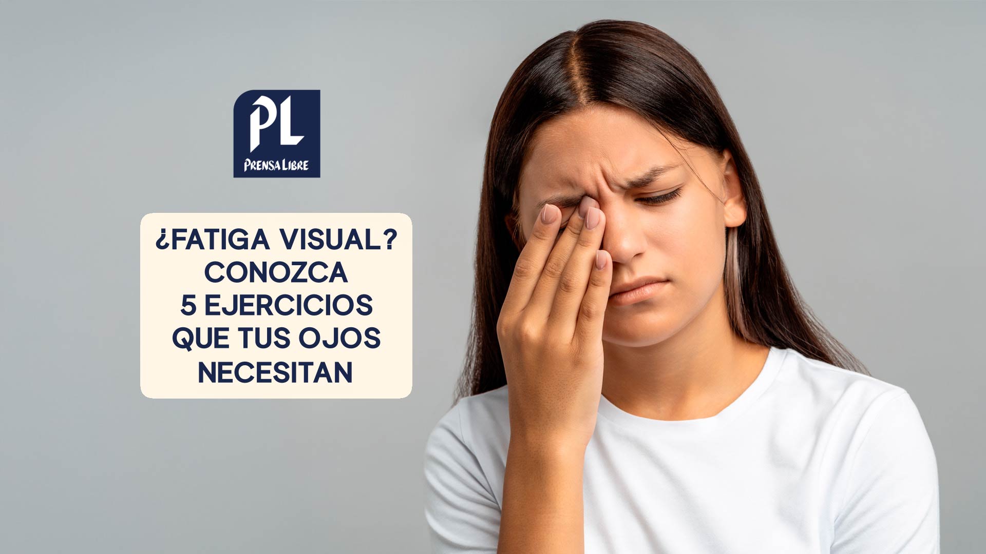 Video | Fatiga visual: cinco ejercicios prácticos para cuidar tus ojos frente a las pantallas