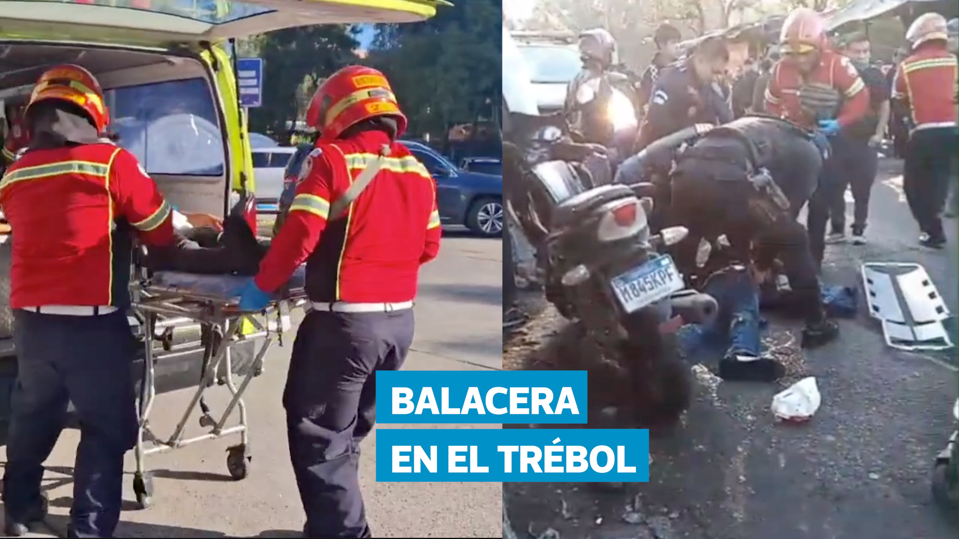 Tiroteo en El Trébol: policía y supuesto extorsionista heridos en enfrentamiento